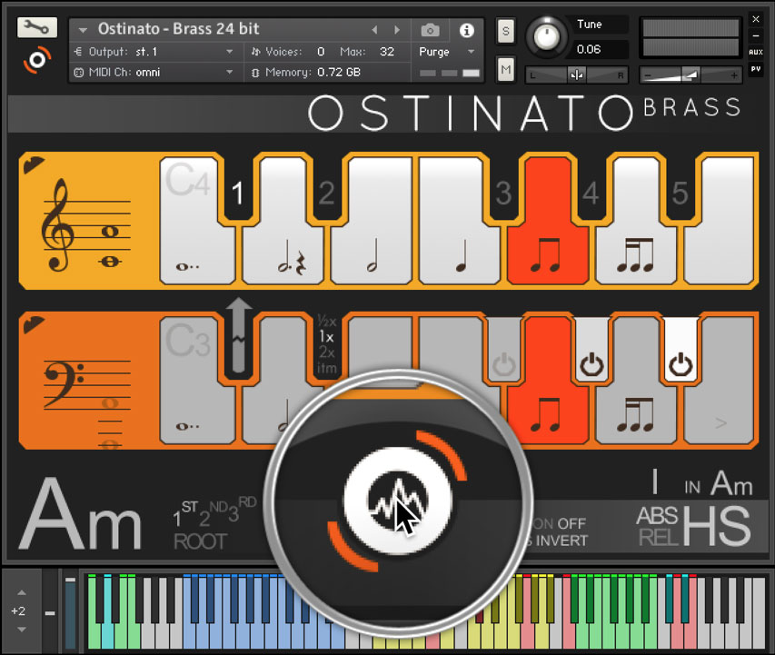 Ostinato Brass Options