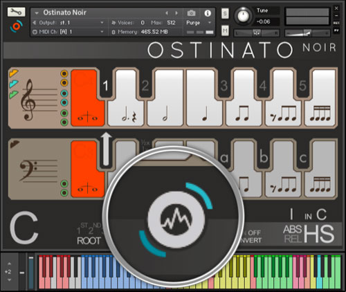 Ostinato Noir - Options